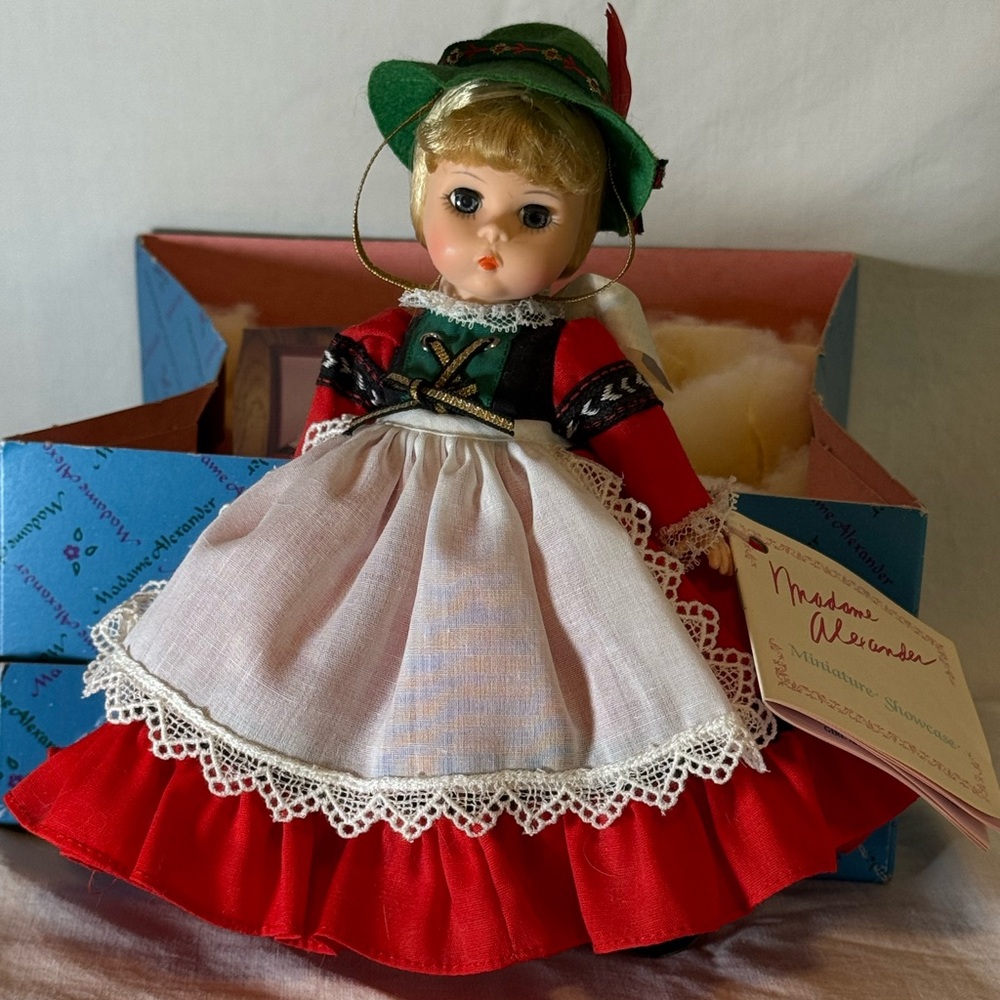 Madame Alexander Mini German Girl #535 Doll and original box